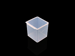 Коробка пластиковая, □52x50x55 мм, B113