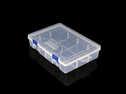 Контейнер пластиковый с крышкой с разделителями 230x160x60, B229